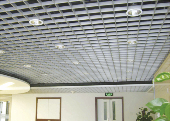 Decorative Commercial Suspended Ceiling Tiles Square Grille ...