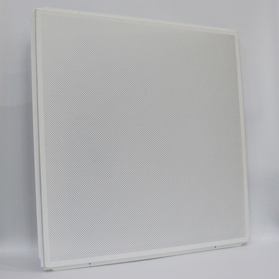 0.7mm Thickness Metal Ceiling Panels Standard Hollow / CNC Perforated Pattern